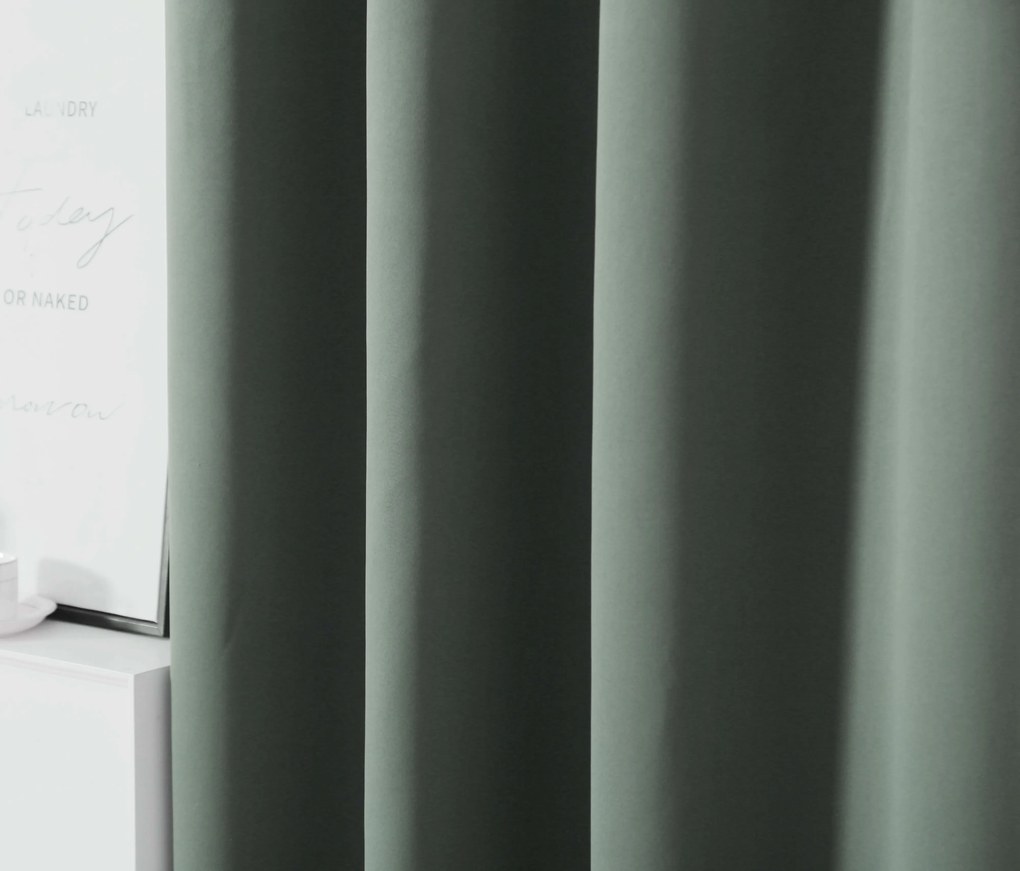 Draperie OXFORD verde-gri 140x250 cm Agatat: Rejansa