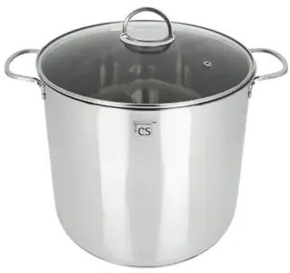 Oală inox 22.5L, 32x28 cm – Carl Schmidt Sohn Trier 075200, ideală pentru supe, conserve și gătit la volum mare