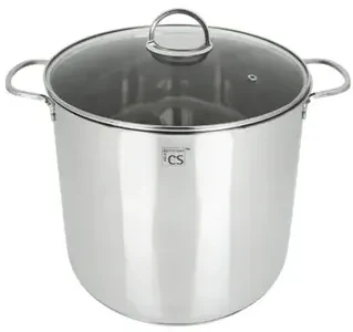 Oală inox 22.5L, 32x28 cm – Carl Schmidt Sohn Trier 075200, ideală pentru supe, conserve și gătit la volum mare