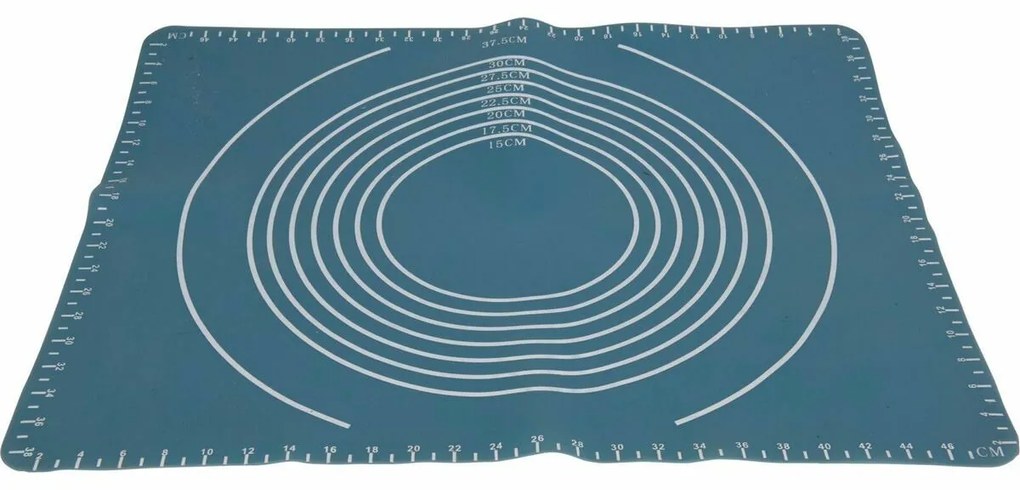 Folie de copt din silicon La Cucina, 50 x 40 c m,albastru