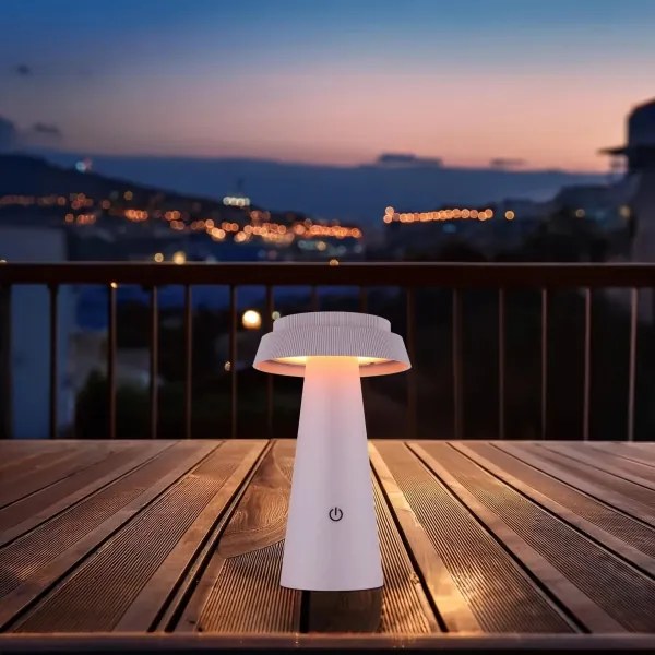 Lampă LED solară tactilă dimabilă Globo 36624P LED/4W/3,7W IP54 roz