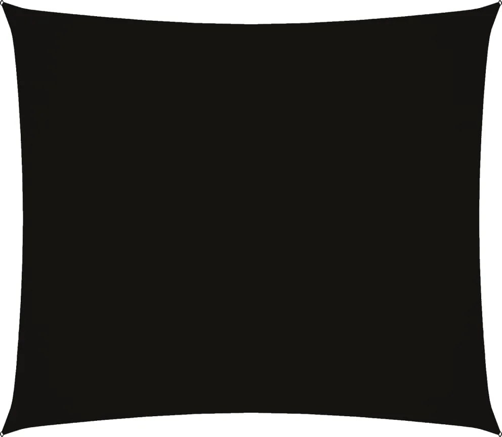 vidaXL Parasolar, negru, 2,5x3 m, țesătură oxford, dreptunghiular