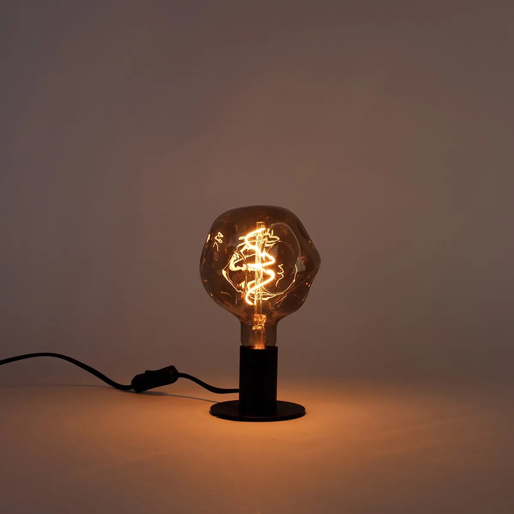 Bec LED E27 cu dimmer G125 bronz 4W 120lm 1800K