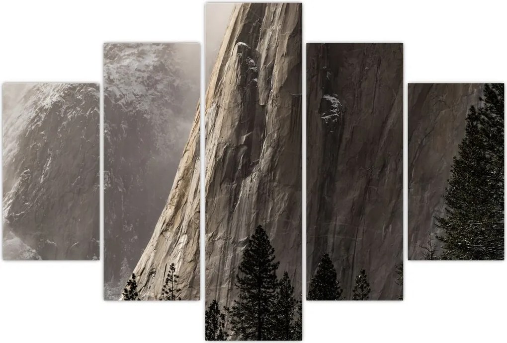 Tablou din valea Yosemite parcul național, SUA (150x105 cm)