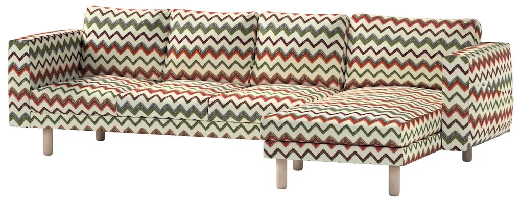 Husă pentru canapeaua Norsborg cu 4 locuri și șezlong Norsborg