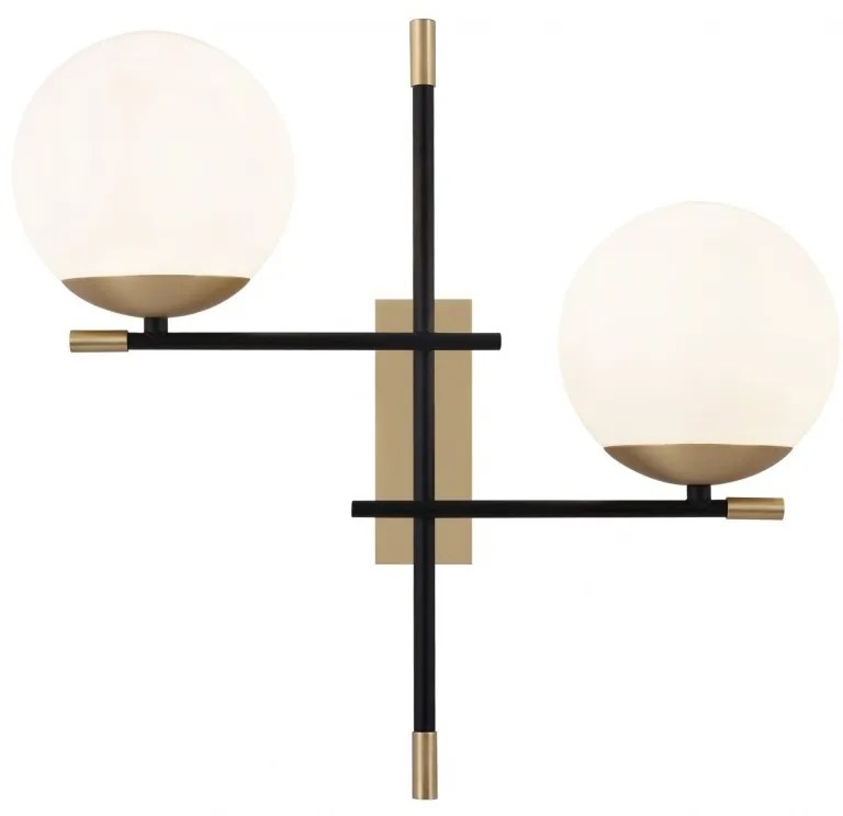 Aplica moderna cu 2 surse de lumina Nostalgia MY-MOD048WL-02G