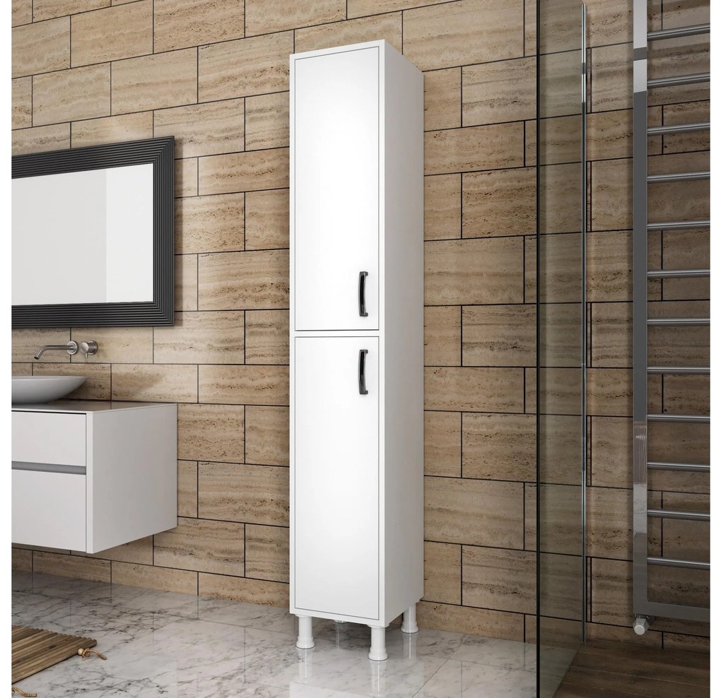 Dulap cu rafturi Mitevu 4 (alb) . 1094269