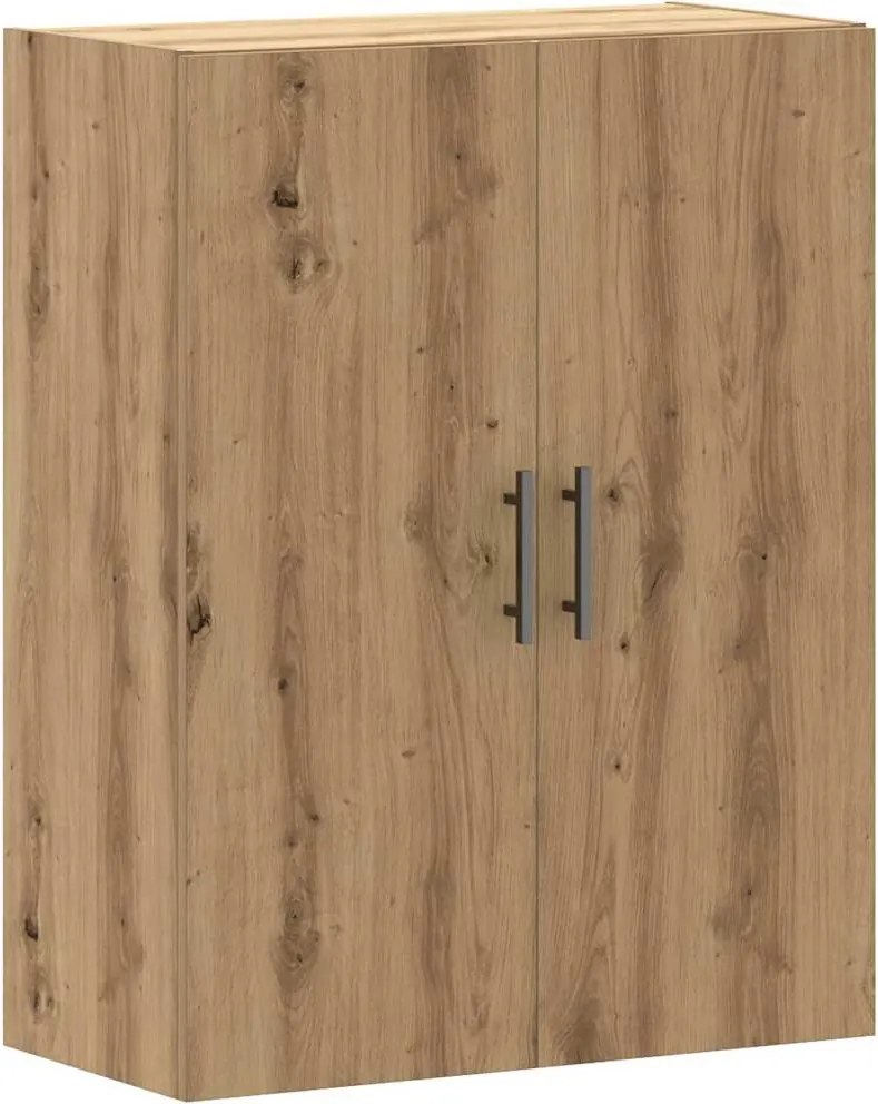 vidaXL Dulap montat pe perete, stejar artizanal, 69,5x34x90 cm