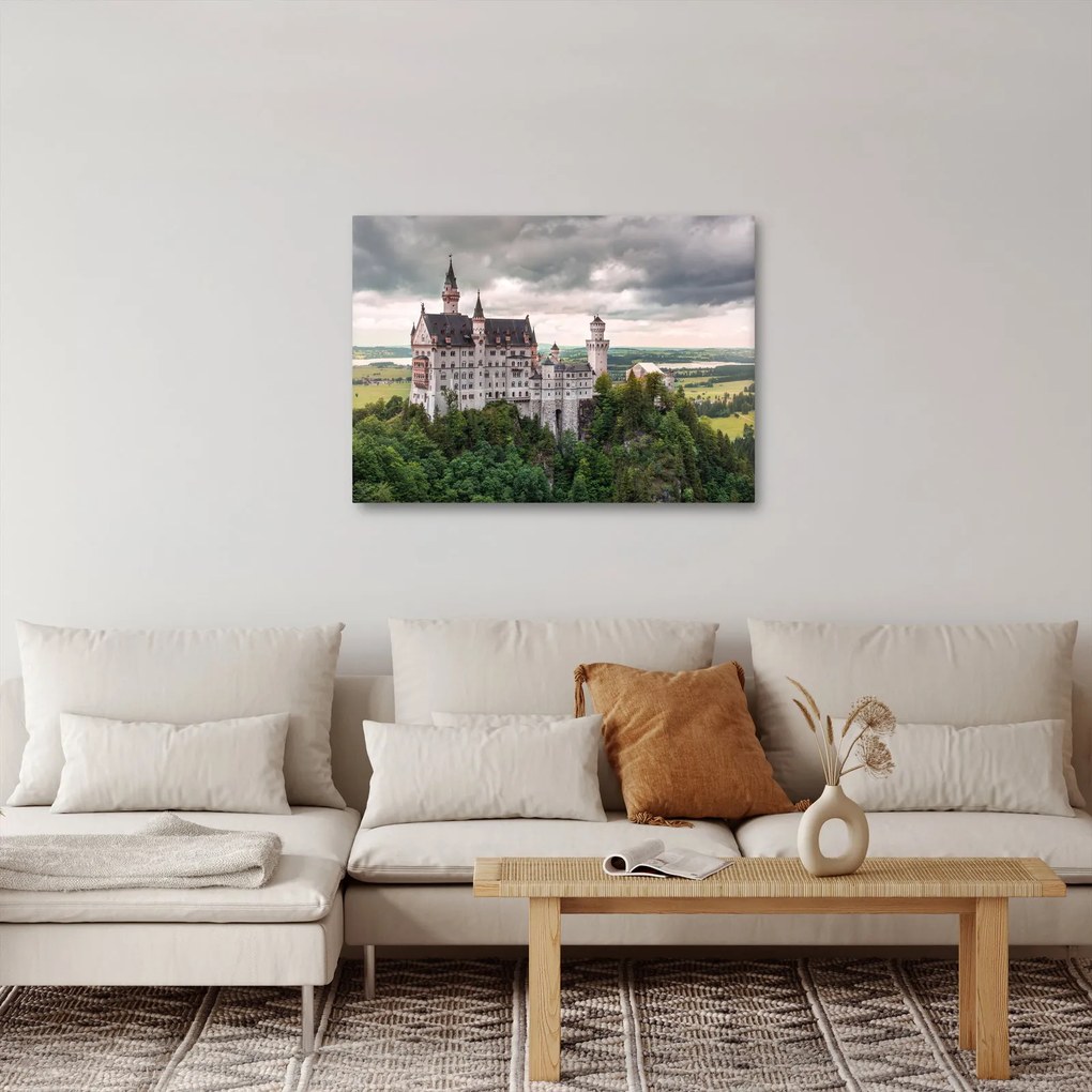 Tablou - Castelul pe stânci (70x50 cm)