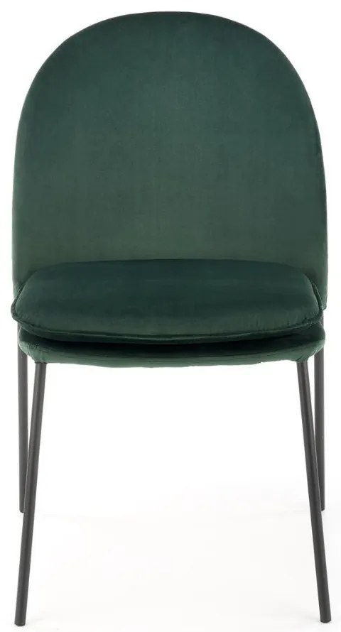 Scaun de bucaterie Ulric, verde/negru