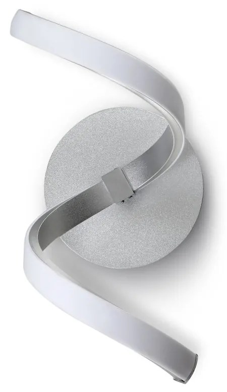 Aplica LED design modern minimalist NUR argintie crom