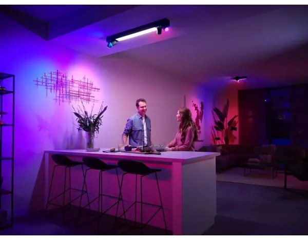 Philips Hue CENTRIS LED RGBW spot reglabil 4xGU10/4,2W + LED/11W