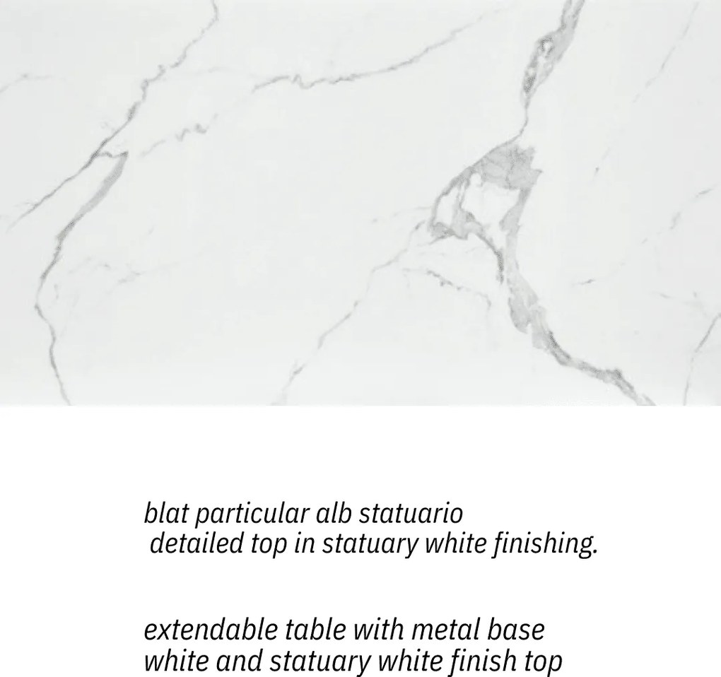 MASA PANDORA LUX- STICLA CERAMICA CU PICIOR METALIC