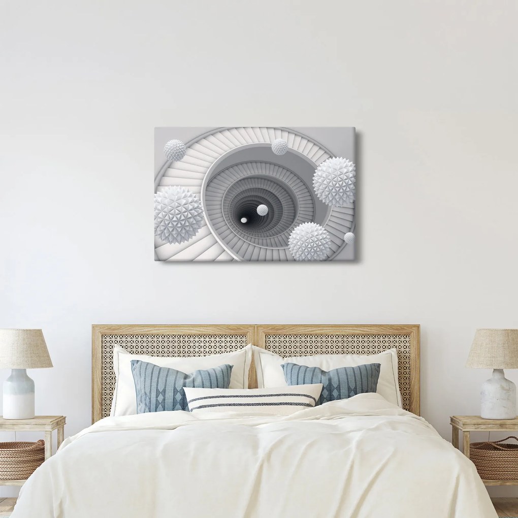 Tablou cu abstracție 3D (90x60 cm)
