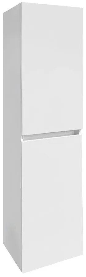 Dulap lateral Cube montat pe perete, alb