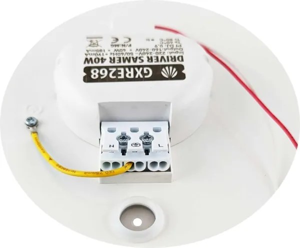Plafonier LED dimabil SAMER 40W 230V 2900-6000K cu telecomandă