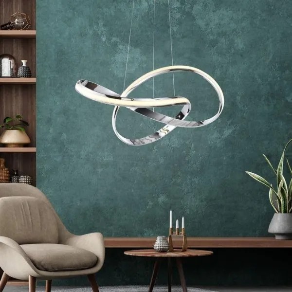 Lustră LED dimabilă pe cablu Paul Neuhaus 8291-17 MELINDA LED/30W/230V