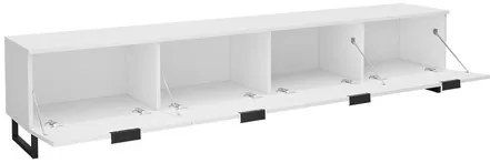 Dulap TV Ketuna 200 (Negru grafit + Negru) . 1106237