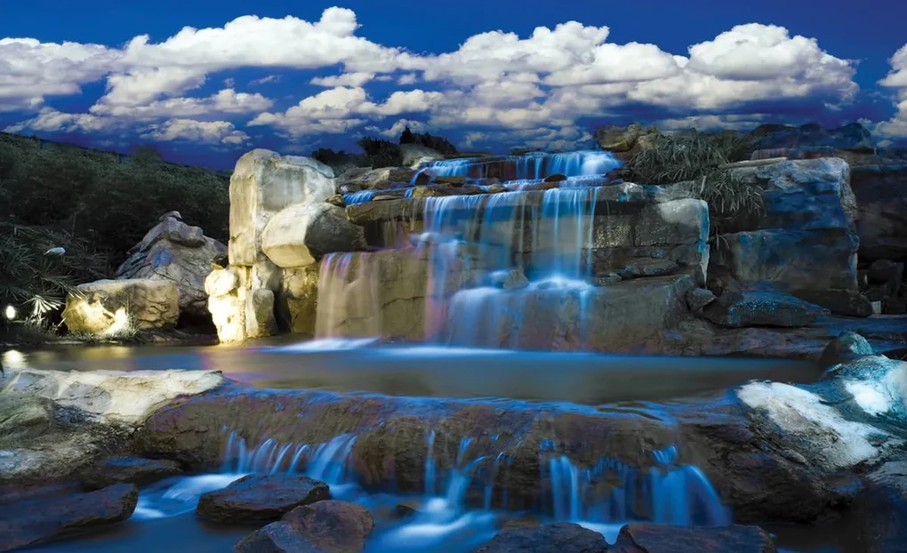 Fototapet - Cascada albastră (254x184 cm), în 8 de alte dimensiuni noi
