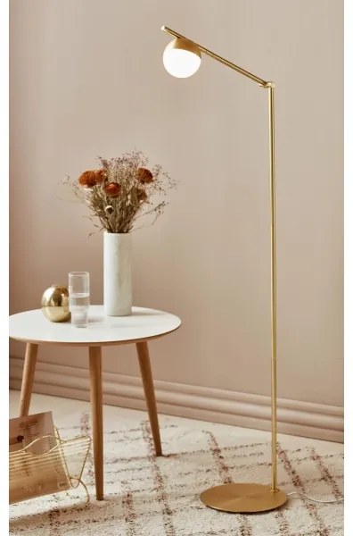 Nordlux - Lampă de podea CONTINA 1xG9/5W/230V, alamă