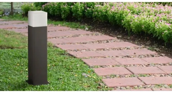 Lampă exterior NEW YORK 1xE27/12W/230V IP44, 44 cm, antracit