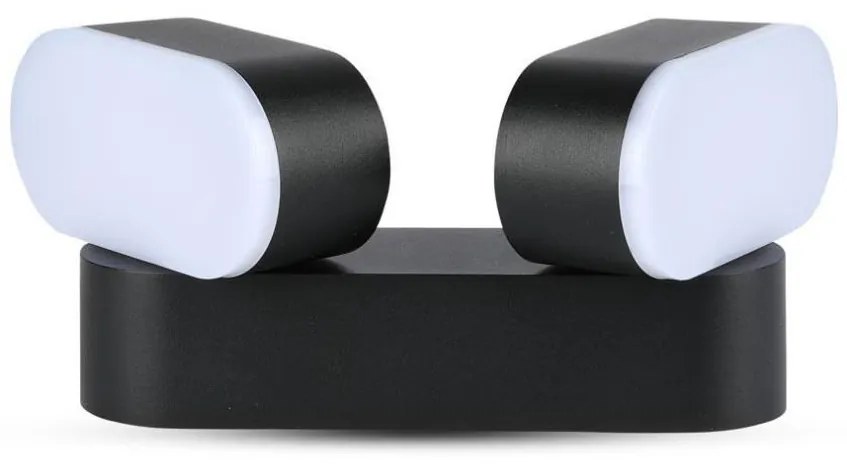LED lampă flexibilă de perete exterior 2xLED/12W/230V IP65 negru