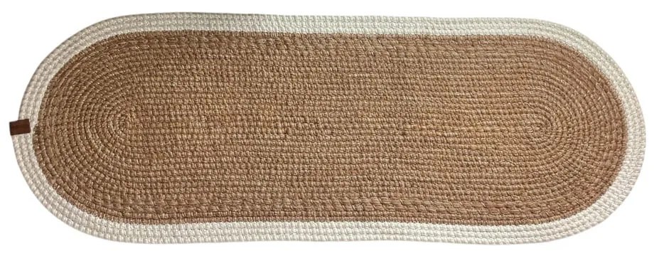 Napron de masă din iută 35x100 cm Wicker – Mila Home Luxury