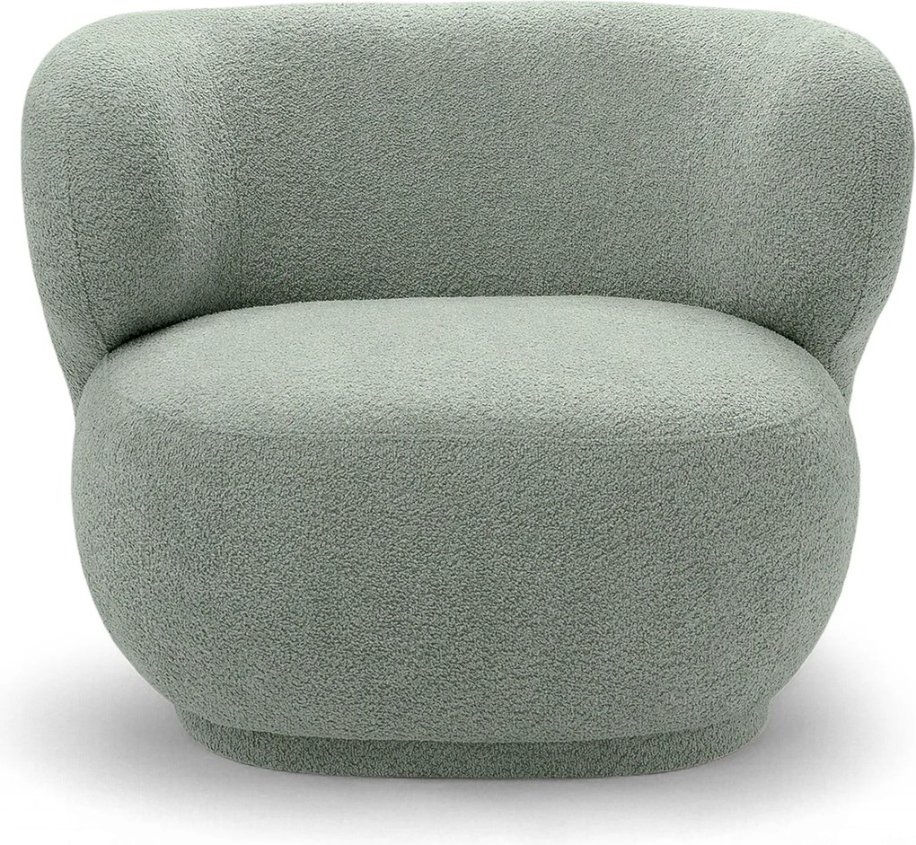 Fotoliu de relaxare Skindi - bouclé verde Catch Me 13