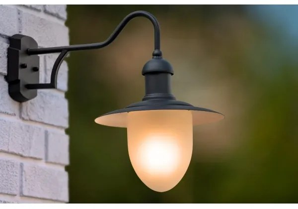 Lucide 11871/01/30 - Aplica perete exterior ARUBA 1xE27/24W/230V