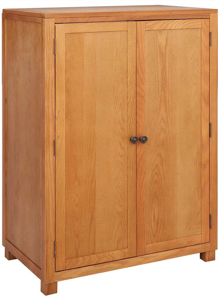 vidaXL Dulap cu depozitare cu ușă Maro Lemn compozit