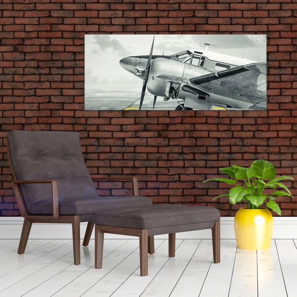 Tablou - Avion (120x50 cm)