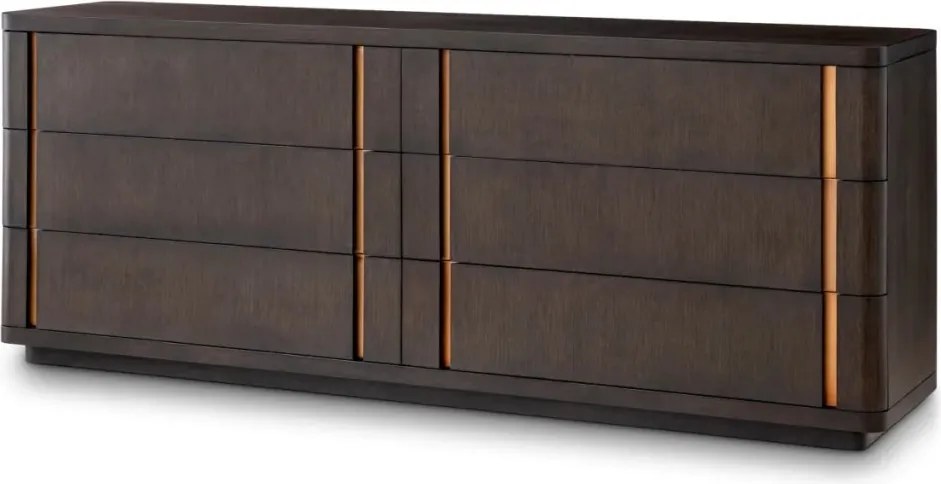 Comoda cu 6 sertare design LUX Modesto L