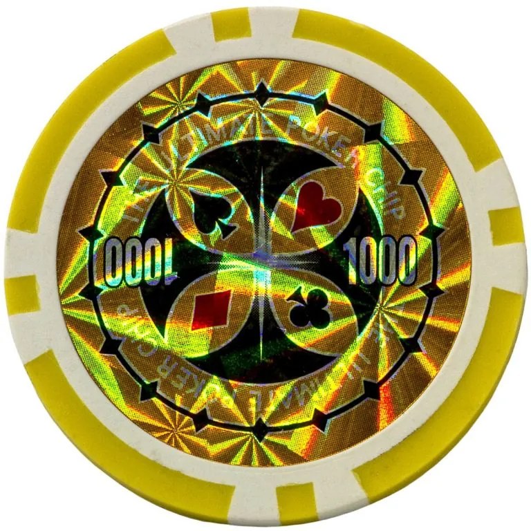 Set de poker GamesPlanet, 300 de jetoane laser Ultimate
