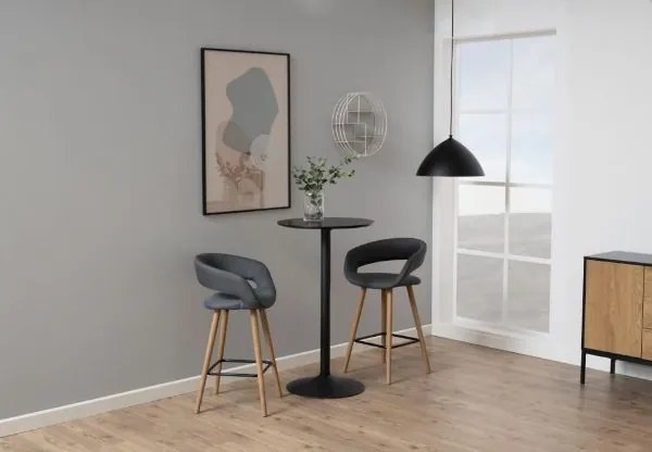 Masa inalta tip bar 60 cm negru Ibiza
