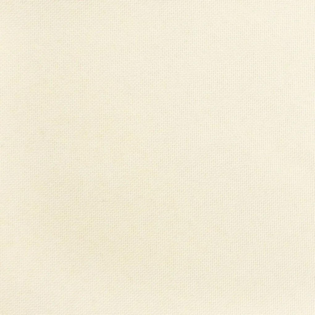 Scaune de bucatarie pivotante, 4 buc., crem, material textil 4, Crem