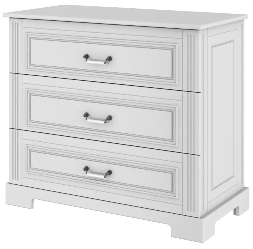 Comoda eleganta Ines alba L102 cm
