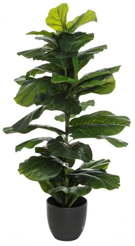 Planta artificiala decorativa Ficus Verde, H-110cm DZ-107401