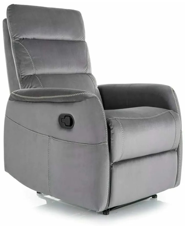 Scaun de masaj Vinci Velvet, gri