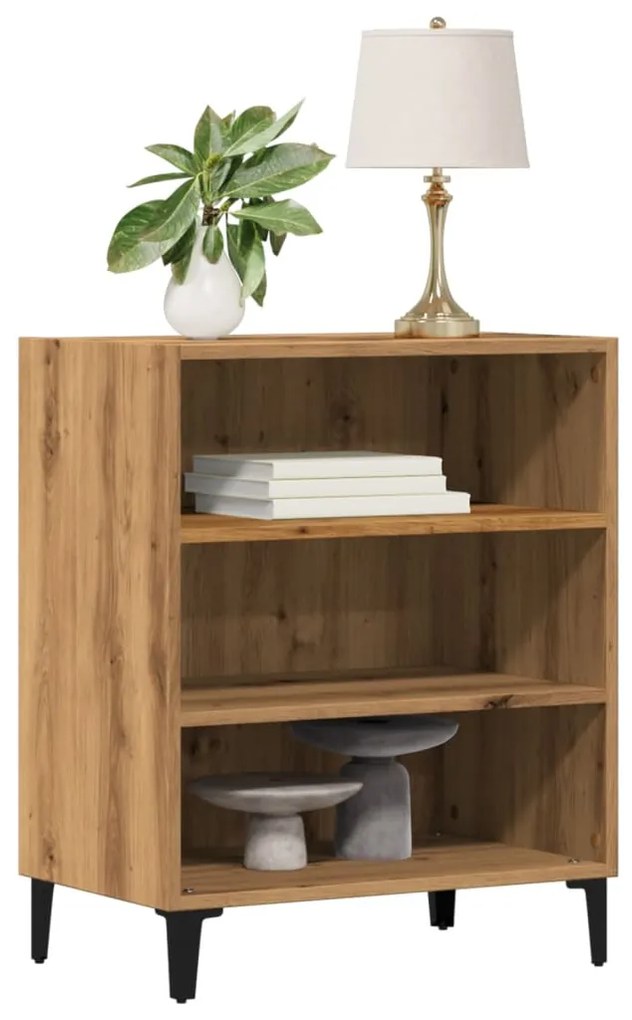 vidaXL Dulap, stejar artizanal, 57x35x70 cm, lemn prelucrat