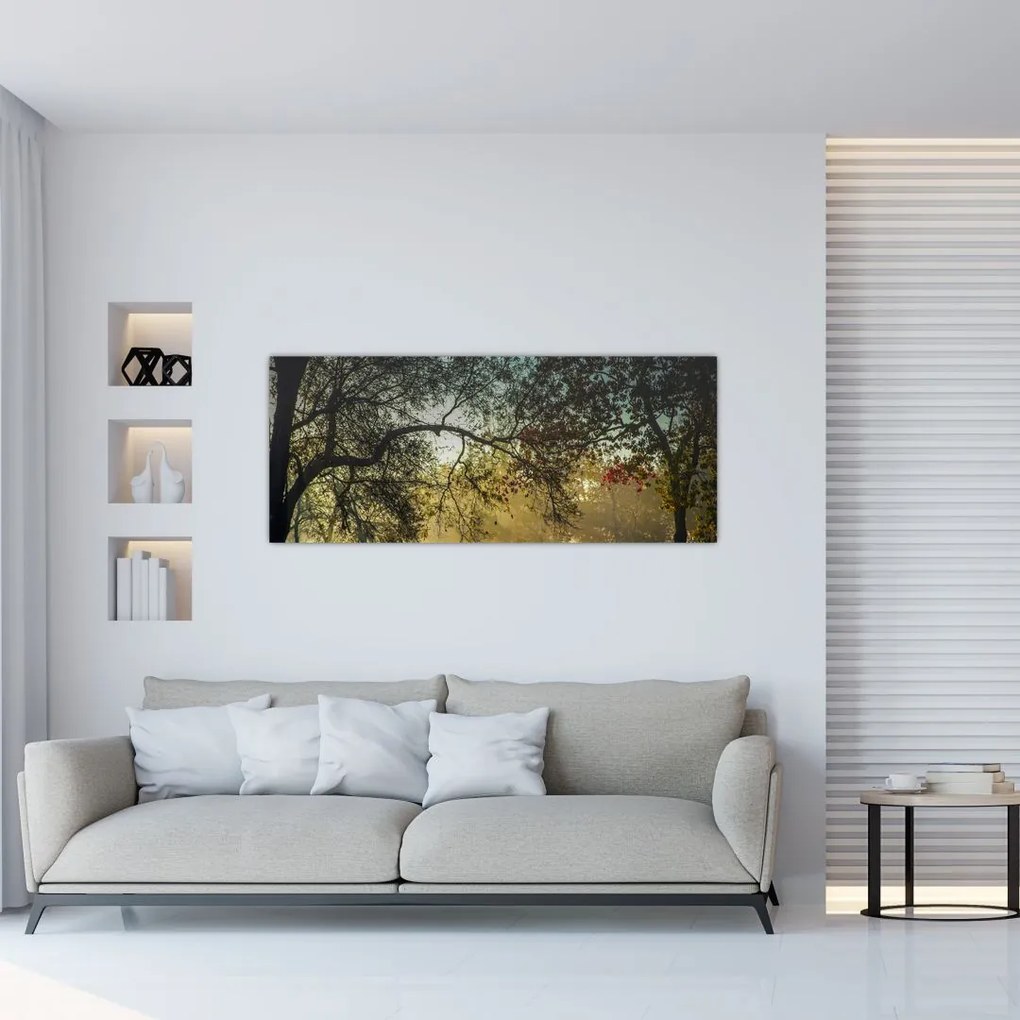 Tablou cu răsărit de soare (120x50 cm)