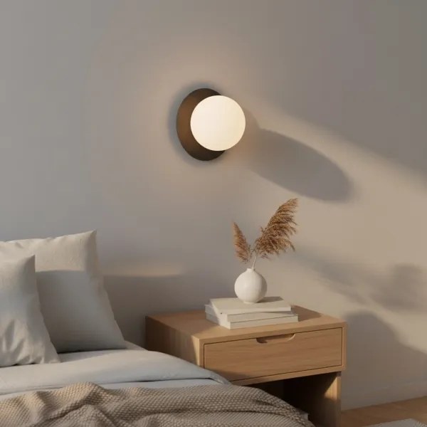 Aplica de perete AMERICANA 1xG9/8W/230V neagră