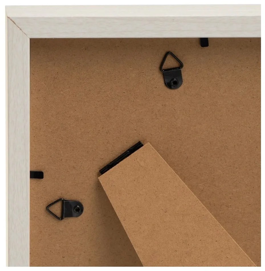 Ramă foto albă cu picior de susținere, de agățat 17,5x22,5 cm Sencillo – Casa Selección