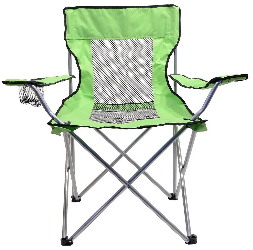 Cattara Scaun pliant de camping Net, verde