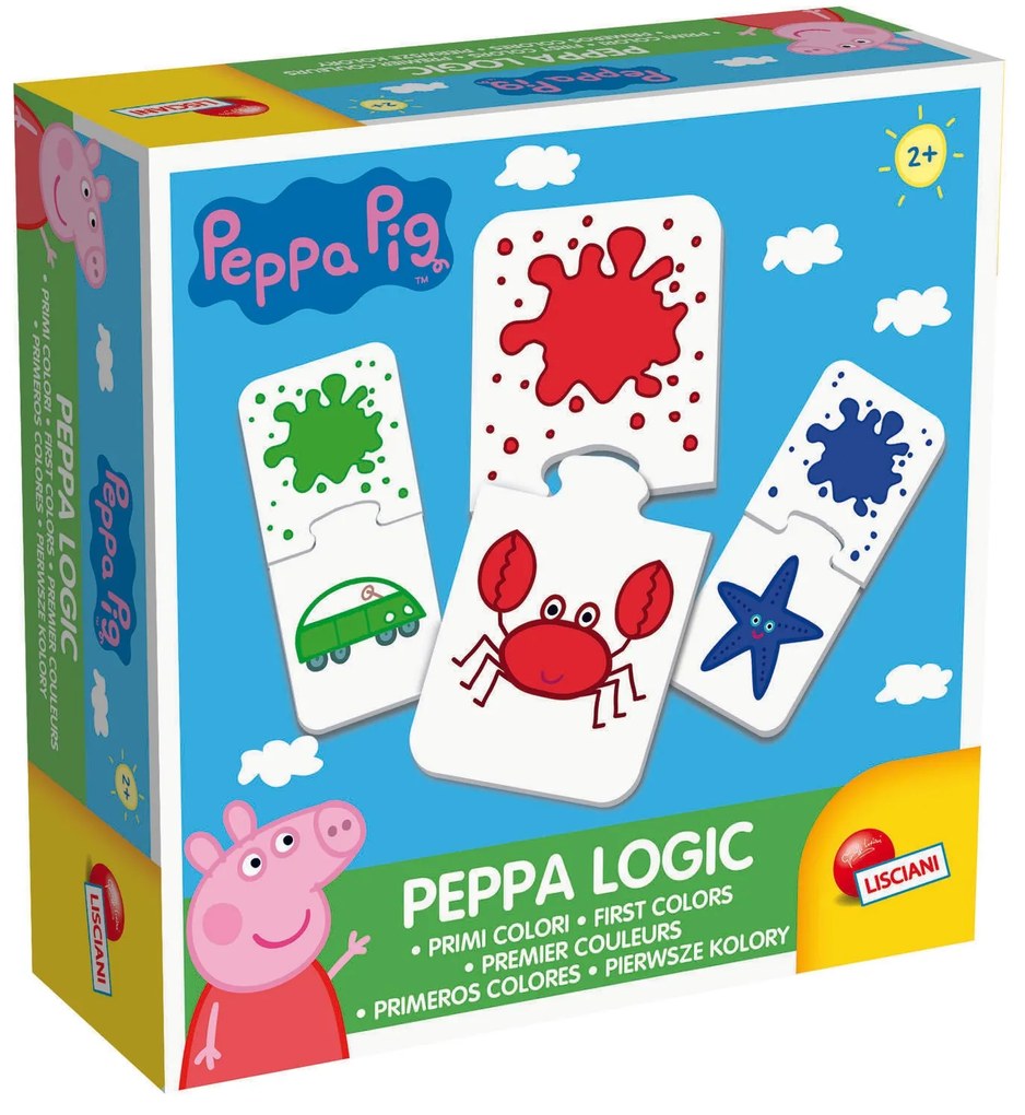 PRIMUL MEU JOC CU CULORI - PEPPA PIG - LISCIANI (L95292-A)