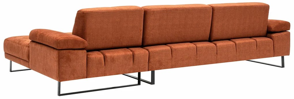 Canapea de colț Mustang Small Right Orange