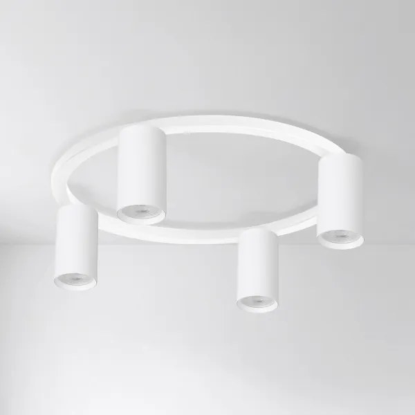 Brilagi - Plafonieră LED RGBW reglabilă SELE 4xGU10/6,5W/230V albă