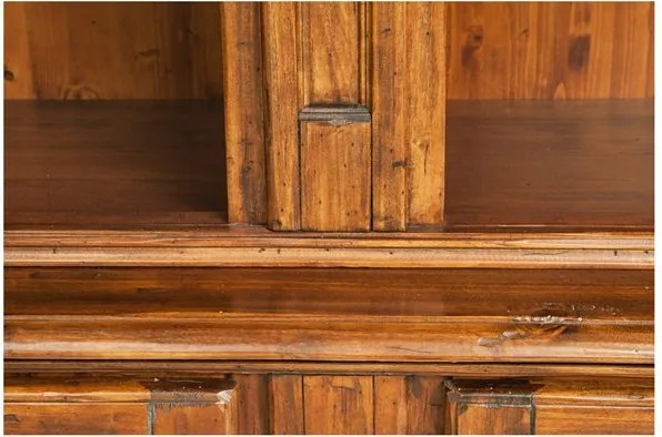 Biblioteca L230 47 H235 cm, lemn masiv