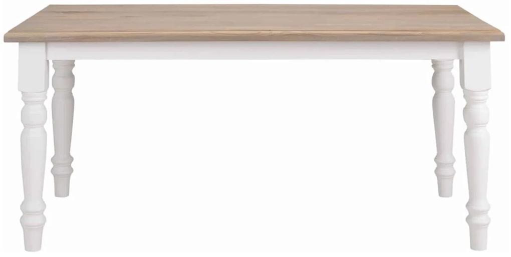 Masă Dining Doris, Lemn Masiv Stejar 160x80cm