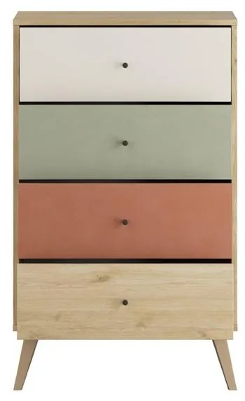 Comodă Seraphina 4 (multicolor) . 1109361