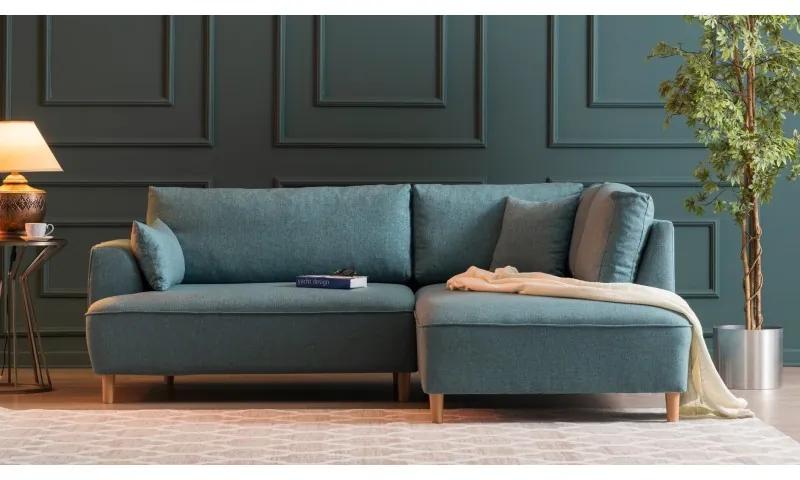 Canapea Tip Coltar Felix Extra Soft Corner Sofa Right - Turquoise